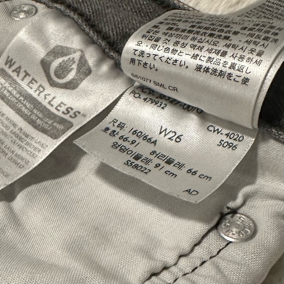 Levi’s Grey High Rise Shorts - Picture 5 of 7